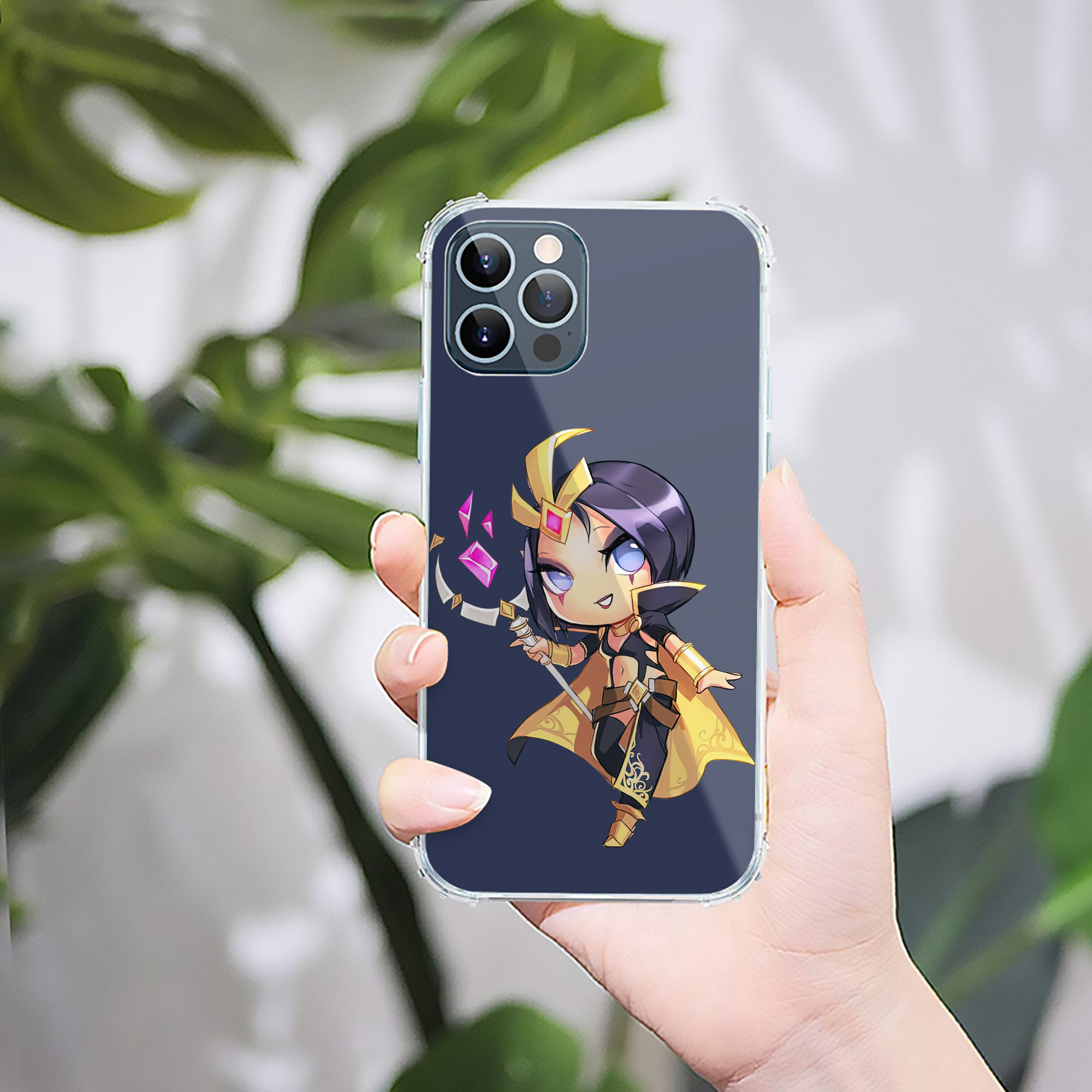 （画像用） リーグ・オブ・レジェンド League of Legends LOL 【iPhone 12シリーズ対応】透明スマホケース（クリアソフトケース）
